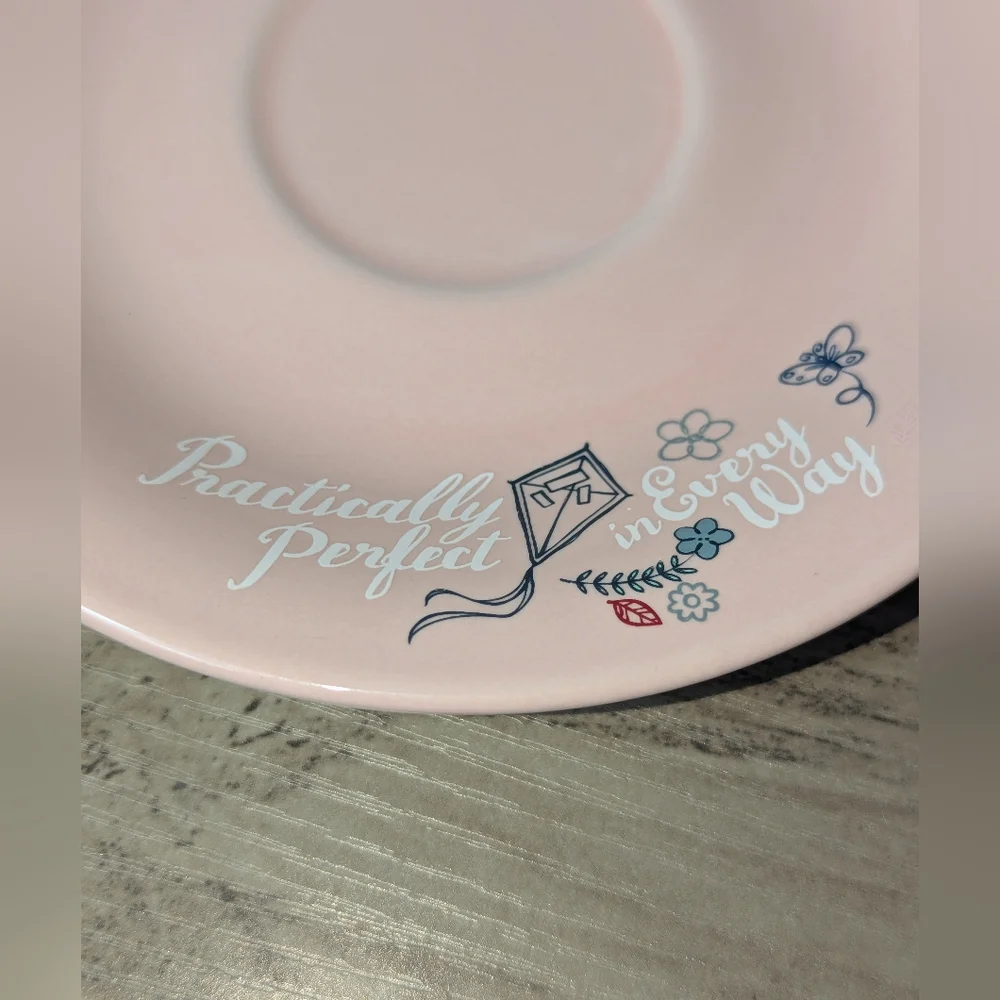 Mary Poppins Disney Parks Practically Perfect In Every Way Tea Cup and Saucer